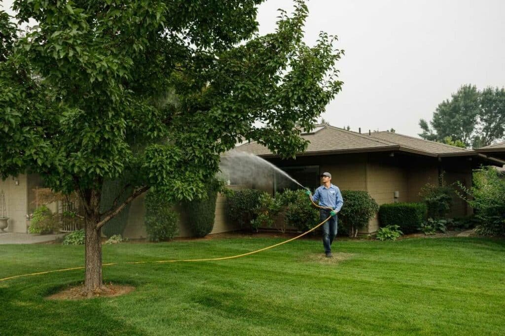 keep your lawn lush Colonial Lawn and Garden